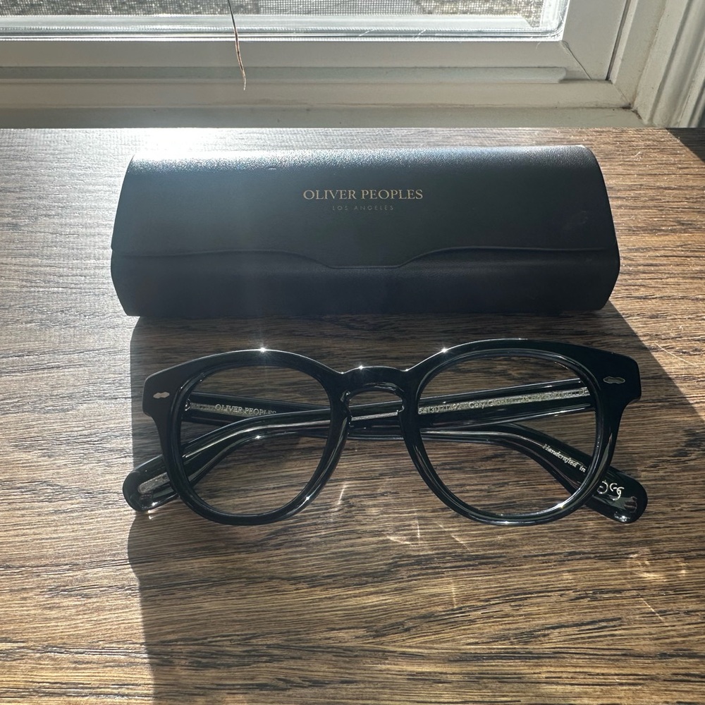 Oliver Peoples “Cary Grant” Optical in Black